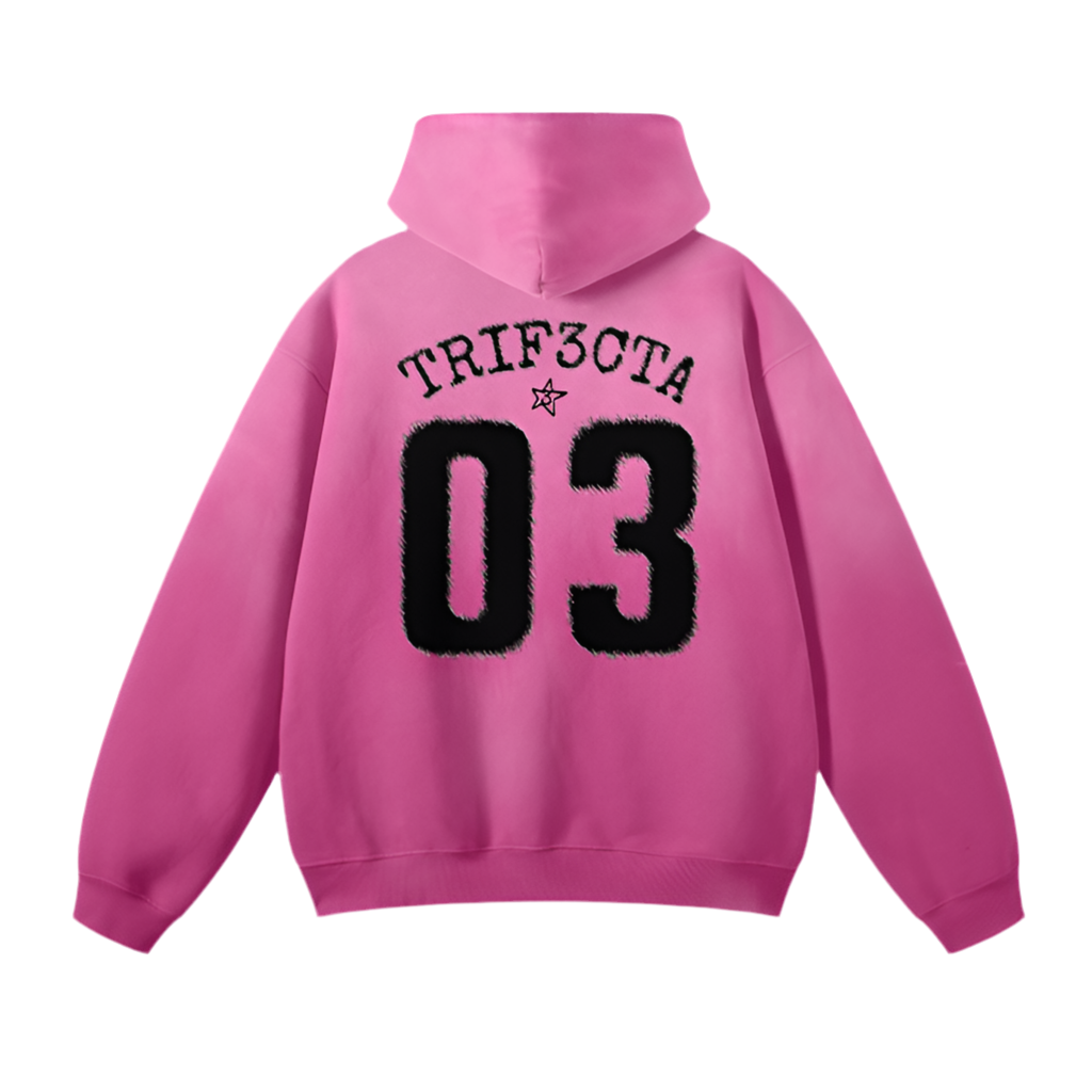 PINK DISTANT STAR HOODIE