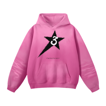 PINK DISTANT STAR HOODIE