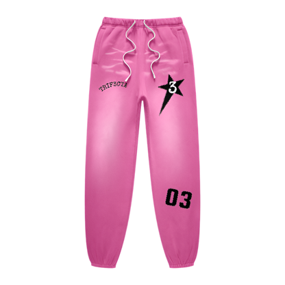 PINK DISTANT STAR SWEATPANT