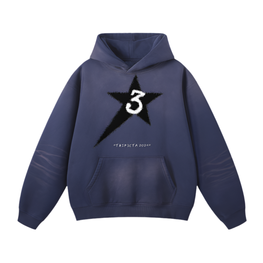 BLUE DISTANT STAR HOODIE